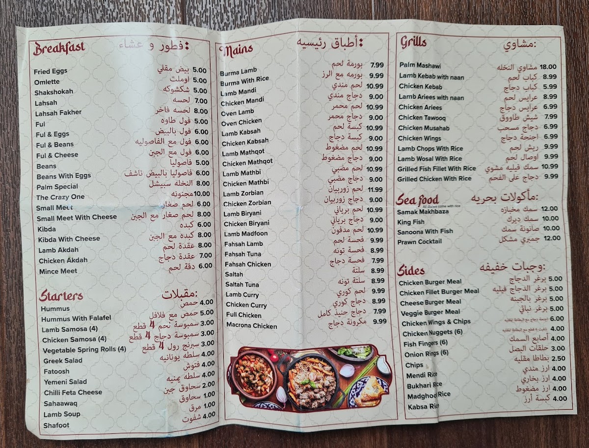 The Palm Restaurant & Grill Menu - Image 5